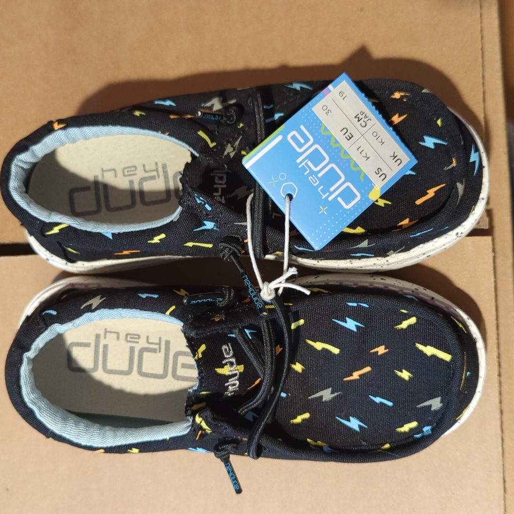 Youth Hey Dudes Black Flash